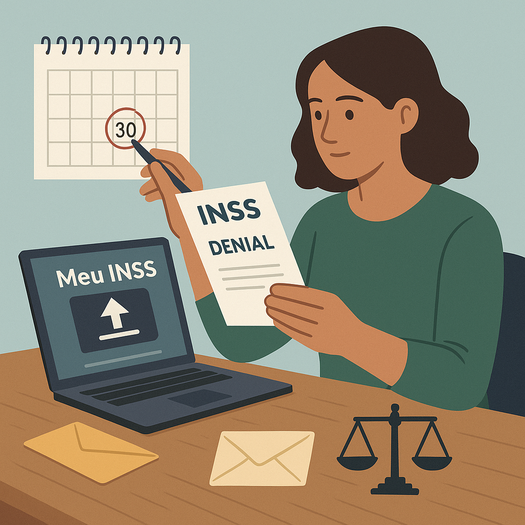 Passo a passo para recorrer de benefício negado no INSS